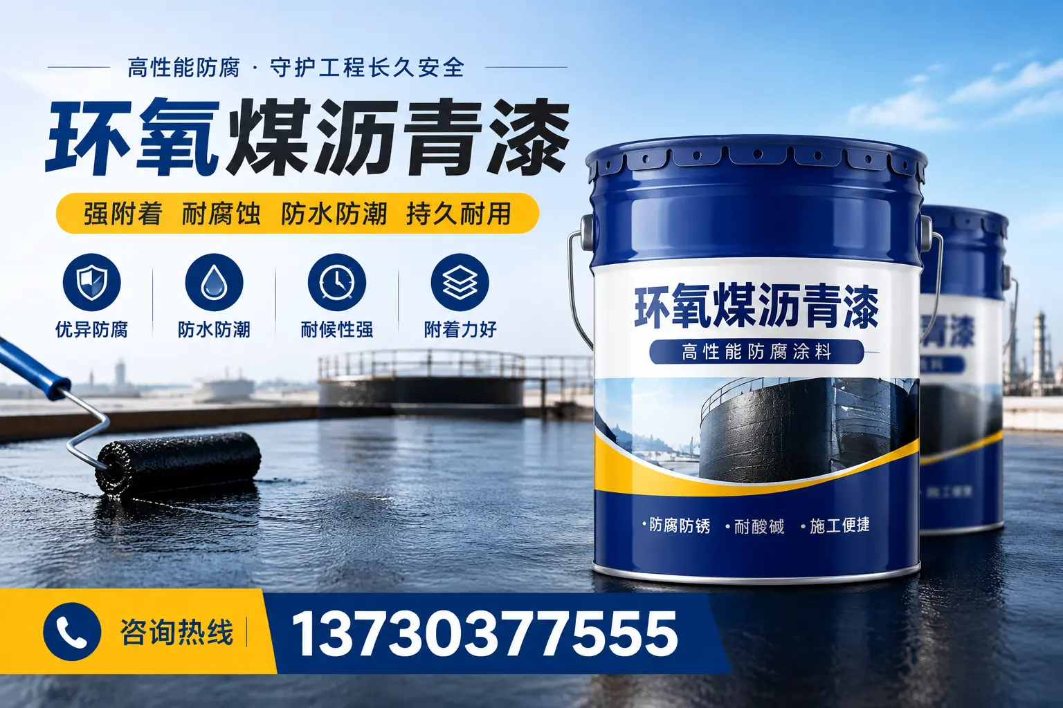 如何判断环氧煤沥青漆的质量?临高消费者指南