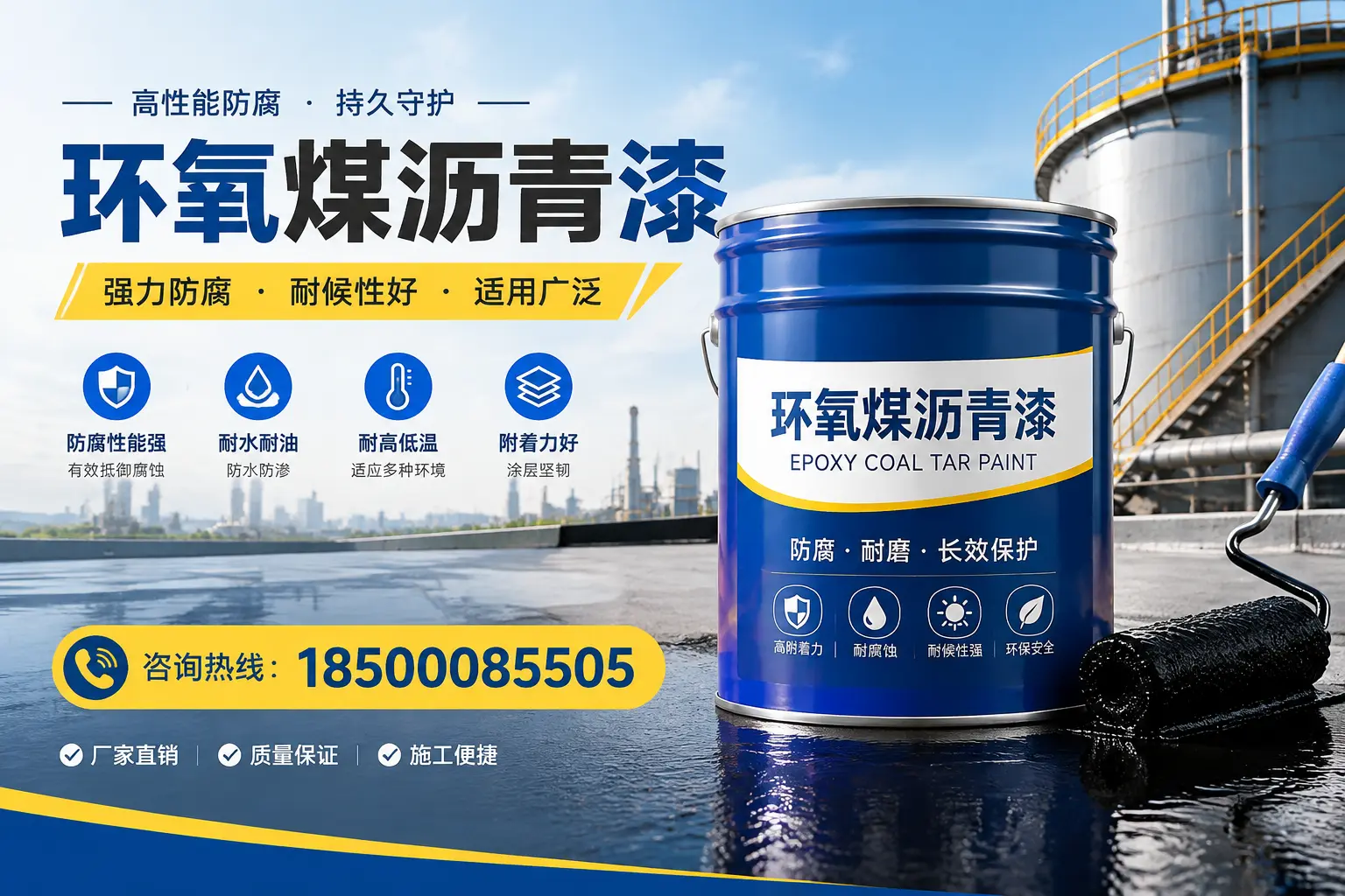 环氧煤沥青漆的储存与运输注意事项,临高企业须知
